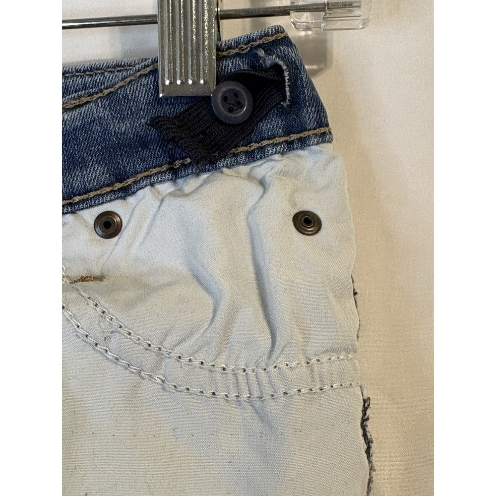 Wrangler Girls Medium Wash Blue Flare Denim Jeans 8 Regular Cotton Blend - Picture 4 of 5